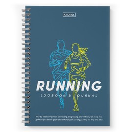 KNDRD Undated 52-Week Running Logbook and Journal, Track Performance, Set Goals