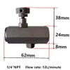 Yaco Flow Control Valve - 1/4" Throttle & Check Valve,