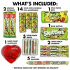 Fun Flavors Box Sour Candy Box Valentines Day Heart Chocolates