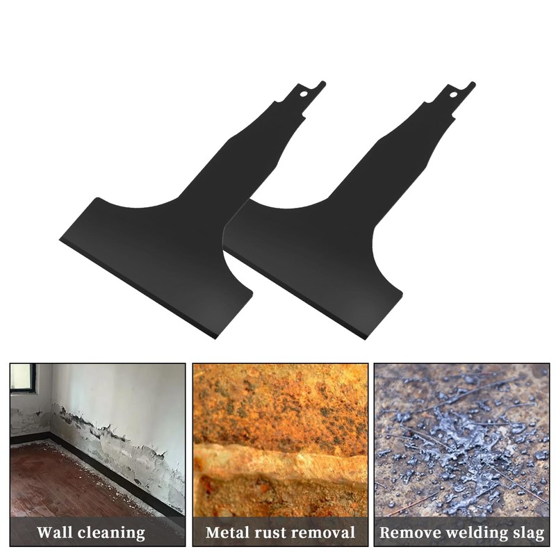 2 Pcs Reciprocating Saw Scraper Blade, Scraping Tool Attachment for