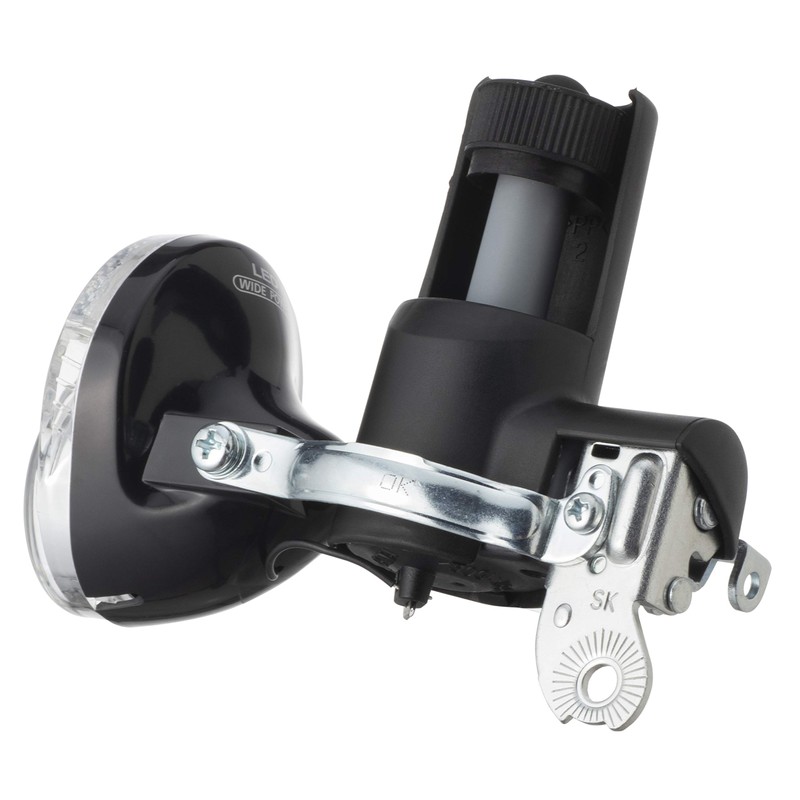 Panasonic NSKL138-B LED Bicycle Lamp, Black, Wide LED