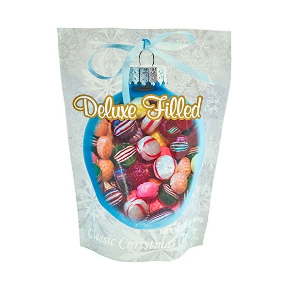 Primrose Deluxe Filled Hard Candy - Classic Christmas Candy in 13 oz Holiday Retail Package - Ideal Gourmet Food Gift - Old Fashion Candy