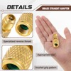 Otoolling 1 Pcs R32 R454B Refrigerant Brass Adapter 1/4" Female