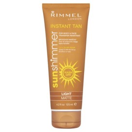 Sun Shimmer by Rimmel Instant Tan – Washable 125 ml – Light Matte