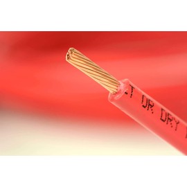 TEMCo 10 AWG/Gauge Solar Cable - Made in The USA 25 Feet Red (Variety of Lengths Available)