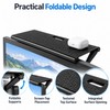 Adjustable Monitor Top Shelf for Space-Saving Storage – Foldable Screen