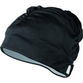 Aqua Sphere Women's Comfort Swim Cap, Black, One Size