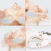 Masquerade Mask for Couple, Mardi Gras Deecorations Venetian Masks with