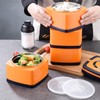 304 Stainless Steel Insulated Bento Box Leakproof Stackable Japanese Insulated