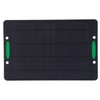 Solar Panel Fan Dual Exhaust Fans Air Ventilation Heat Dissipation