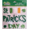 St. Patrick’s Day Window Gels Stickers Decorations, Select: Theme (‘St.