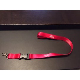 Hercules Stands OEM CUSTOM RED LANYARD W/REMOVABLECLA