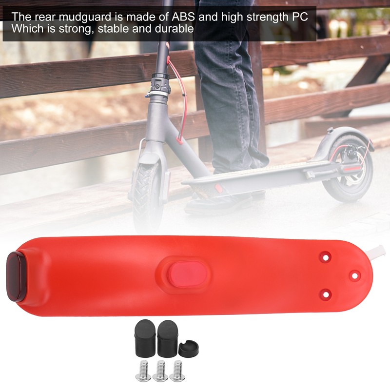 Scooter Rear Mudguard Tire Mud GuardScrewScrew Silicone Plug Set for
