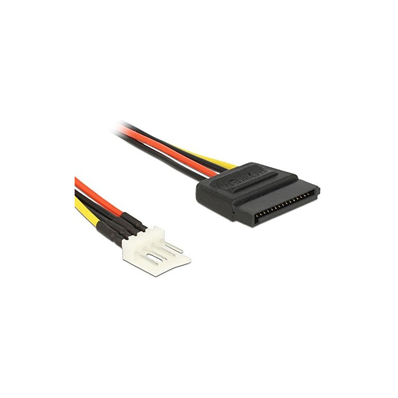DeLOCK Cable Power SATA 15 Pin Male to 4 Pin