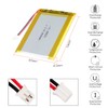 YTKavq 455572 - Batería de iones de litio (3,7 V,