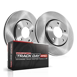 Power Stop TDSK112 Track Day Spec Front Brake Kit- Brake Rotors and Ceramic Brake Pads