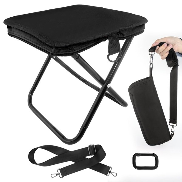 Nokitobu Folding Chair, Lightweight [Belt Included, 3-Way Carry] Nokitobu Outdoor