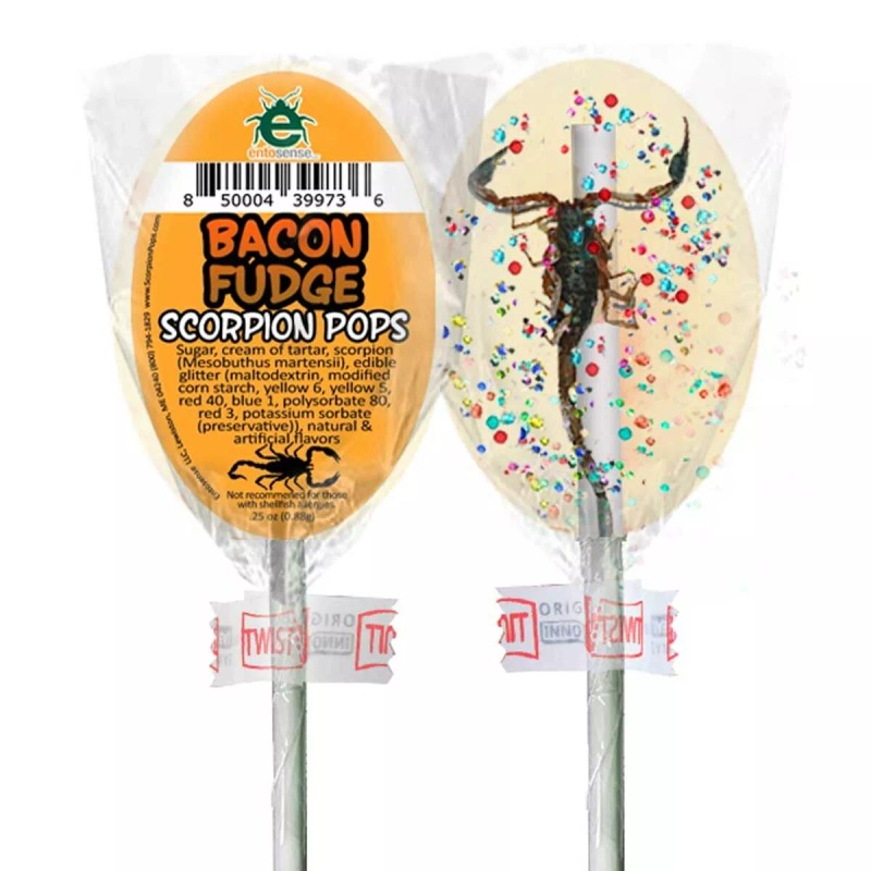 Entosense Scorpion Pops | Real Scorpions Encased in a Candy