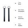 2 Pcs Self Defense Keychain Set,Portable Metal 2-pack of keychain,