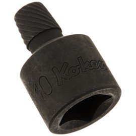 Koken 1/2 (12.7 mm) SQ. Bolt Twister, Total Length: 1.4 inches (37 mm), 0.4 inches (10 mm), 4129.37-10