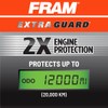 FRAM Extra Guard CA9600 Replacement Engine Air Filter for Select