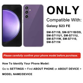 New Upgraded Battery for Galaxy S23 FE, EB-BS711ABY Battery Compatible with Galaxy S23 FE SM-S911U/U1/B/W/N Series, with Instruction & Tools