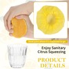 100 PCS Yellow Lemon Nets for Squeezing, Lemon Covers for