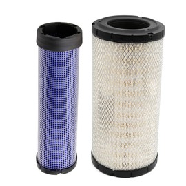 LIDSCURA Inner & Outer Air Filter Kit 006000455F1 006000456F1 replacement for Mahindra Tractor 4500 5500 6000 6500+