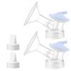 Maymom - Piezas de bomba compatibles con Bellababy Doble Eléctrico