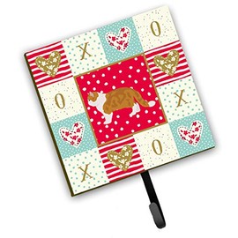 Caroline's Treasures Exotic Shorthair #1 Cat Love Leash or Key Holder Hooks, Multicolor