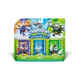 Skylanders SWAP Force Triple Character Pack: Mega Ram Spyro, Blizzard Chill, Zoo Lou