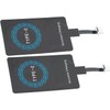Cargador inalámbrico Q I 2PCS para teléfono móvil compatible con