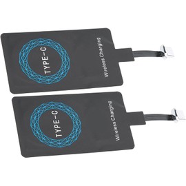Cargador inalámbrico Q I 2PCS para teléfono móvil compatible con cargador