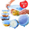 Compraymas Tapas De Silicon Cocina Garrafon Reutilizables Flexibles 6pz