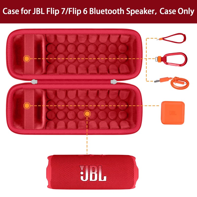 Khanka For JBL Flip 7 / Flip 6 Waterproof Portable