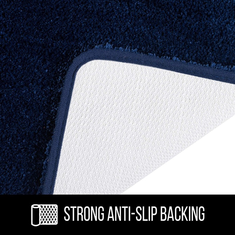 SFLXO 100cm x 60cm Non Slip Bath Mat Machine Washable