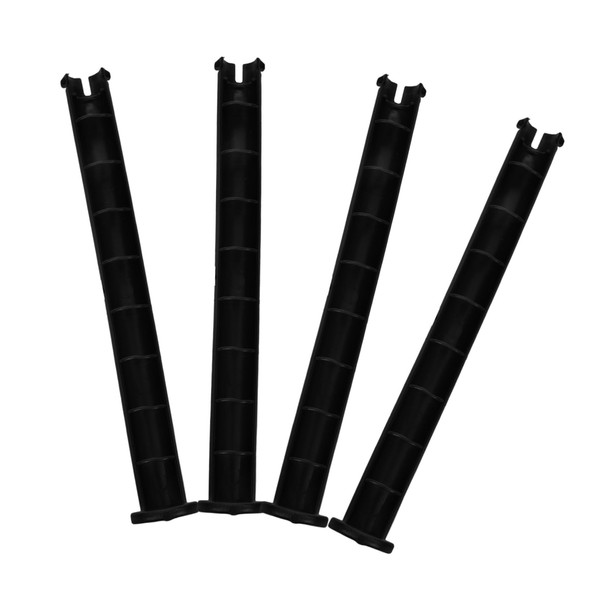 BUGUUYO 4pcs Wheeled Bin Lock for Lid Garbage Can Latch