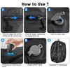 Vacuum Bags for Travel with Wireless Pump, Reusable Compression Bag,