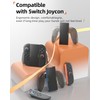 AstroniSync Ergonomic Charging Grip for Switch 2 JoyCon, Magnetic Fast