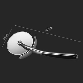 Premium Pizza Cutter Wheel-Stainless Steel Wheel Super Sharp Easy to Clean Pizza Slicer, Pizza Wheel Heavy Duty Smooth Rotating
