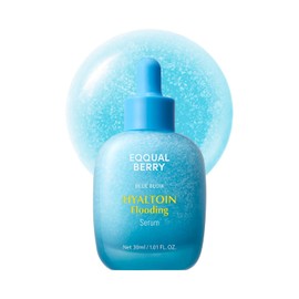 EQQUALBERRY Hyaltoin Flooding Smoothie Serum 30 ml | Suero Hidratante con 11 Ácidos Hialurónicos + Ectoin, efecto calmante y refrescante