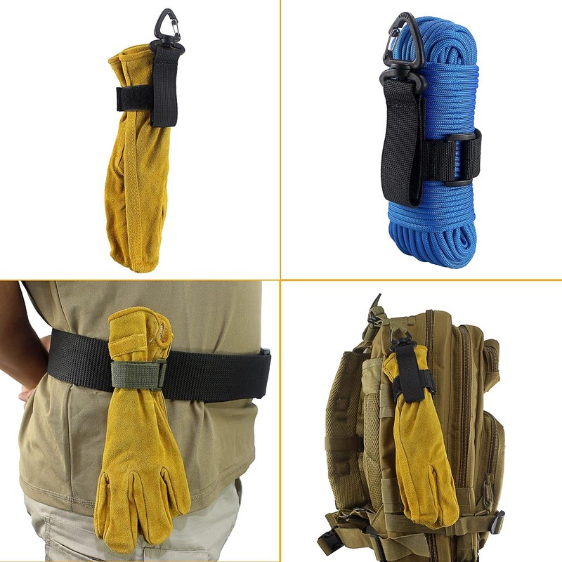 2Pcs Glove Holder for Duty Belt Glove Clips for Work