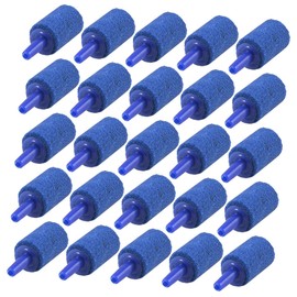 VILLFUL 25pcs Aquarium Air Stones for Fish Tanks Air Bubble Diffusers for Oxygenation Freshwater Aquariums Hydroponics Efficient Fine Bubble Production