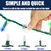 FYOJAIC 60 x suction cups for fairy lights, suction cups