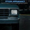 SHENKENUO Pair 7x6" 5x7 Halogen Headlight High/Low Beam for Peterbilt