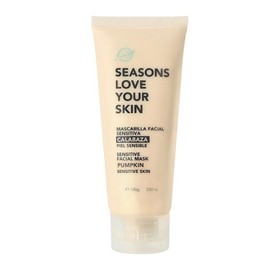 Seasons Love Your Skin Mascarilla Reparadora para Piel Sensible con Extracto de calabaza, Antioxidantes Vitamina C y E - Antiedad y Atenuación de Manc