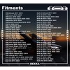 Rexka 20 Sets T25 M5 Fender Liner Bumper Cover Splash