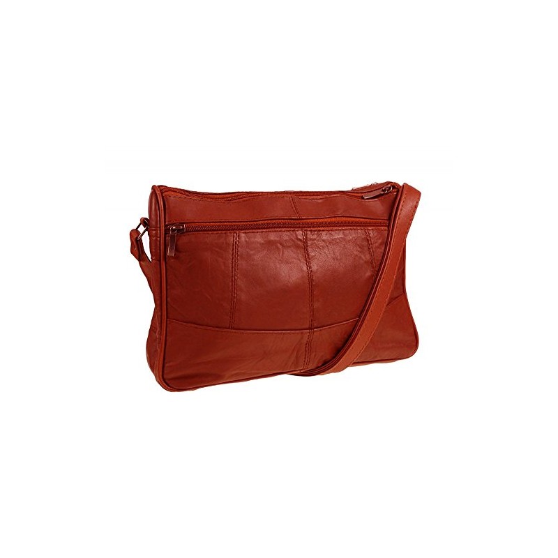 Lorenz Leather Handbag # 1968 - Red