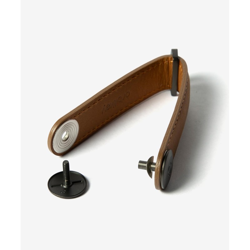 Orbit Key Chain CHLO-2 Crazy Horse Leather Key Organiser, Chestnut