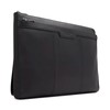 London Thame Leather 15" Laptop Document Sleeve Black